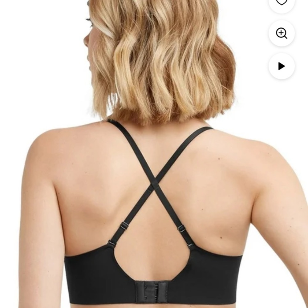 Maidenform Sweet Nothings Classic Black Bra size 34A {1025} - Picture 3 of 11
